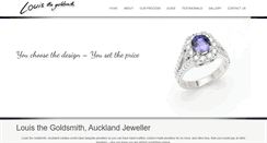 Desktop Screenshot of louisthegoldsmith.co.nz